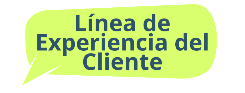 Línea de experiencia del cliente